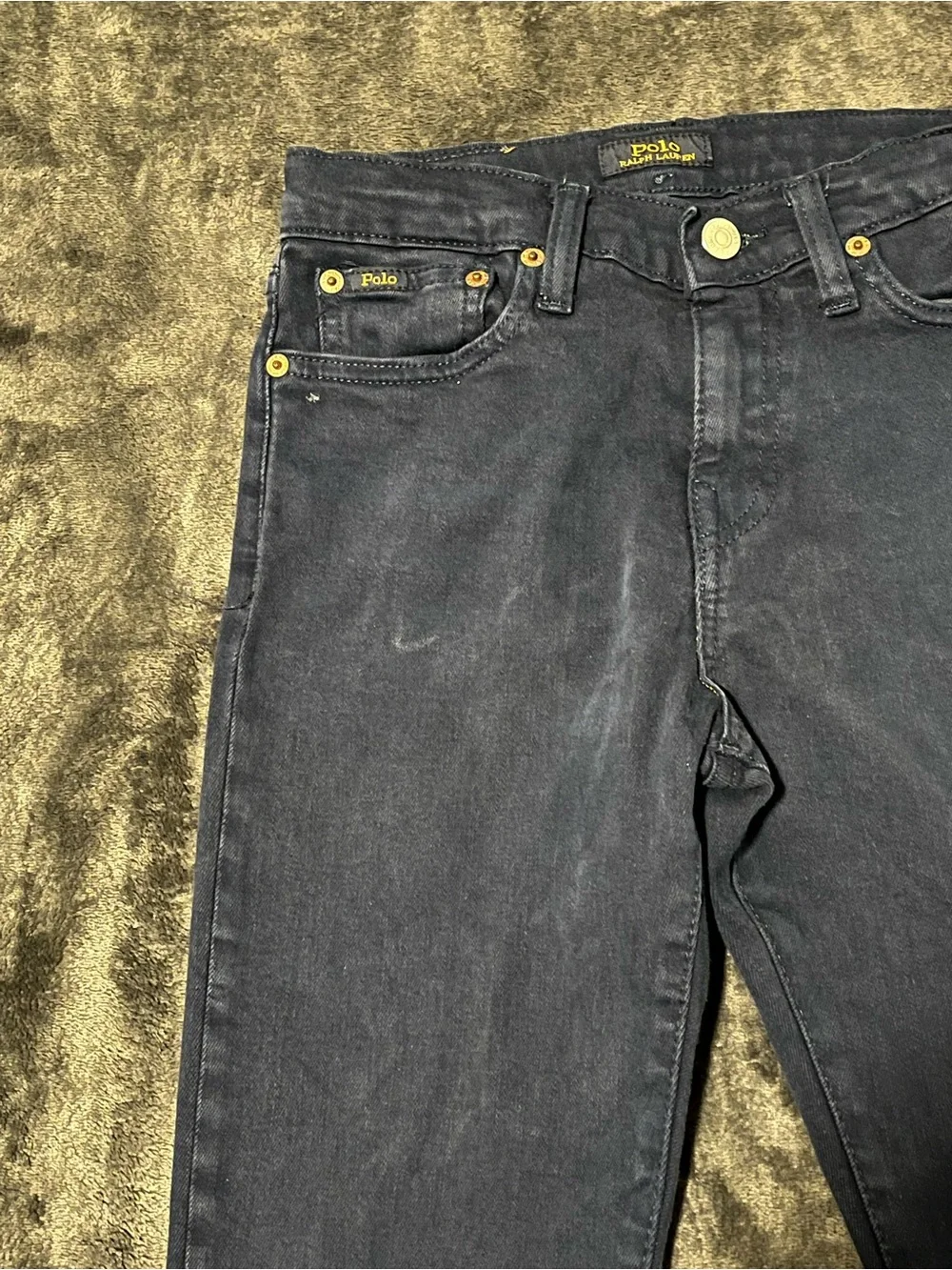 Polo Ralph Lauren The Sullivan Slim boy Jeans 12 Navy
